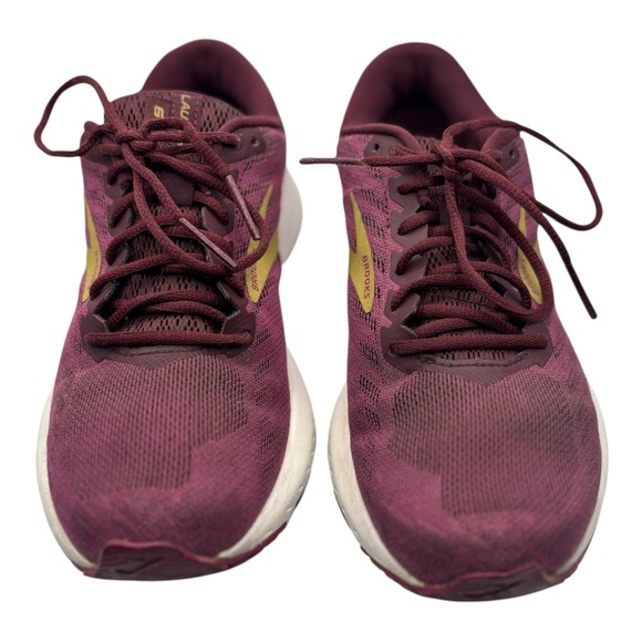 Brooks 7 Launch 6 Women's Running Shoes Size 6.5 Burgundy Purple Pink Sneakers - Picture 4 of 16